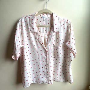 Abound watermelon blouse 🍉